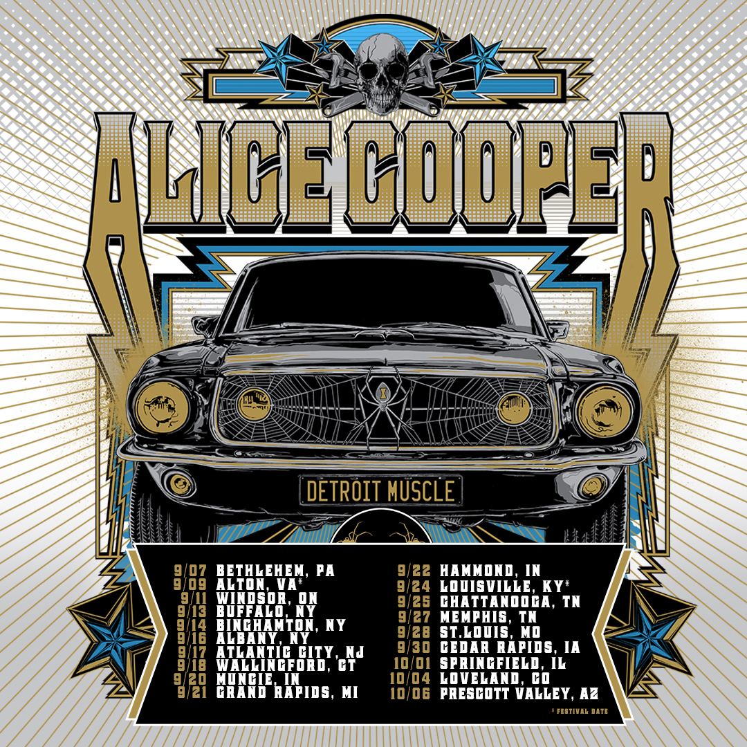 The Nightmare Continues... New Fall Tour Dates Announced Alice Cooper